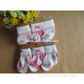 high level nature cotton color trap series cute bowknot silicone baby socks